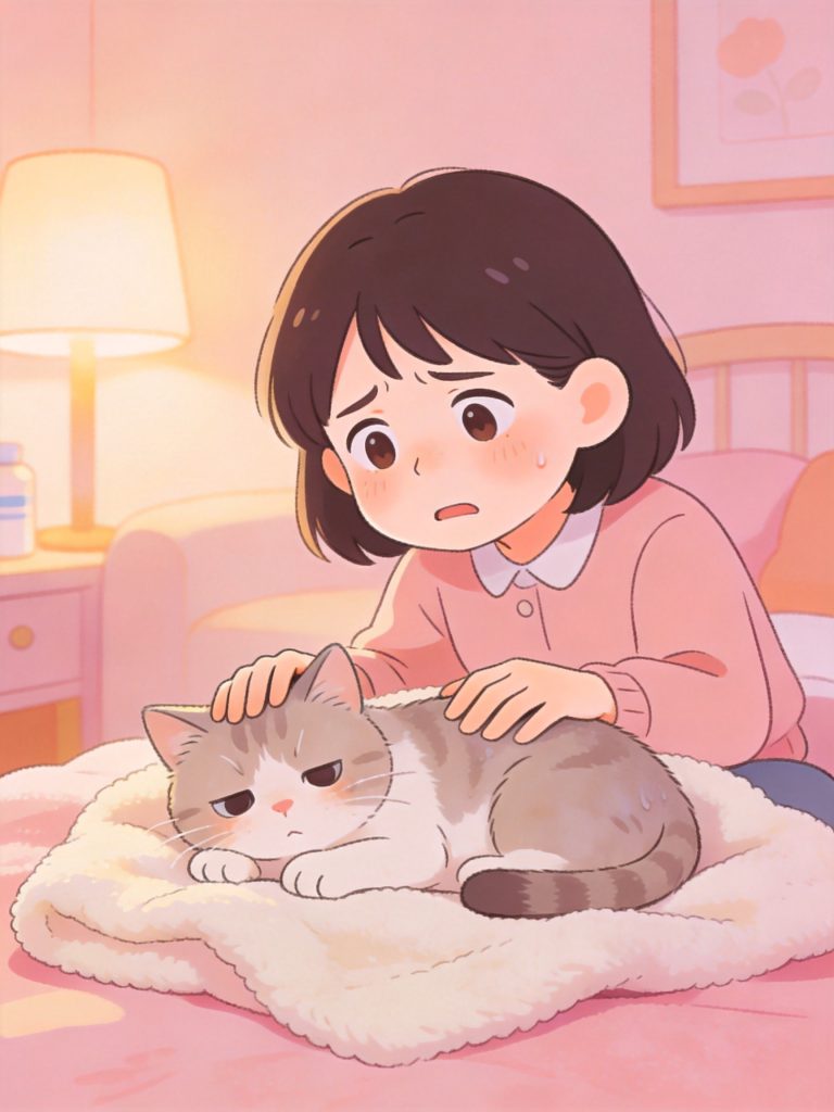 猫咪呕吐怎么办？5种常见原因和应对方法