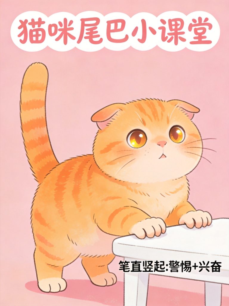 猫咪的尾巴语言：7种尾姿代表什么心情